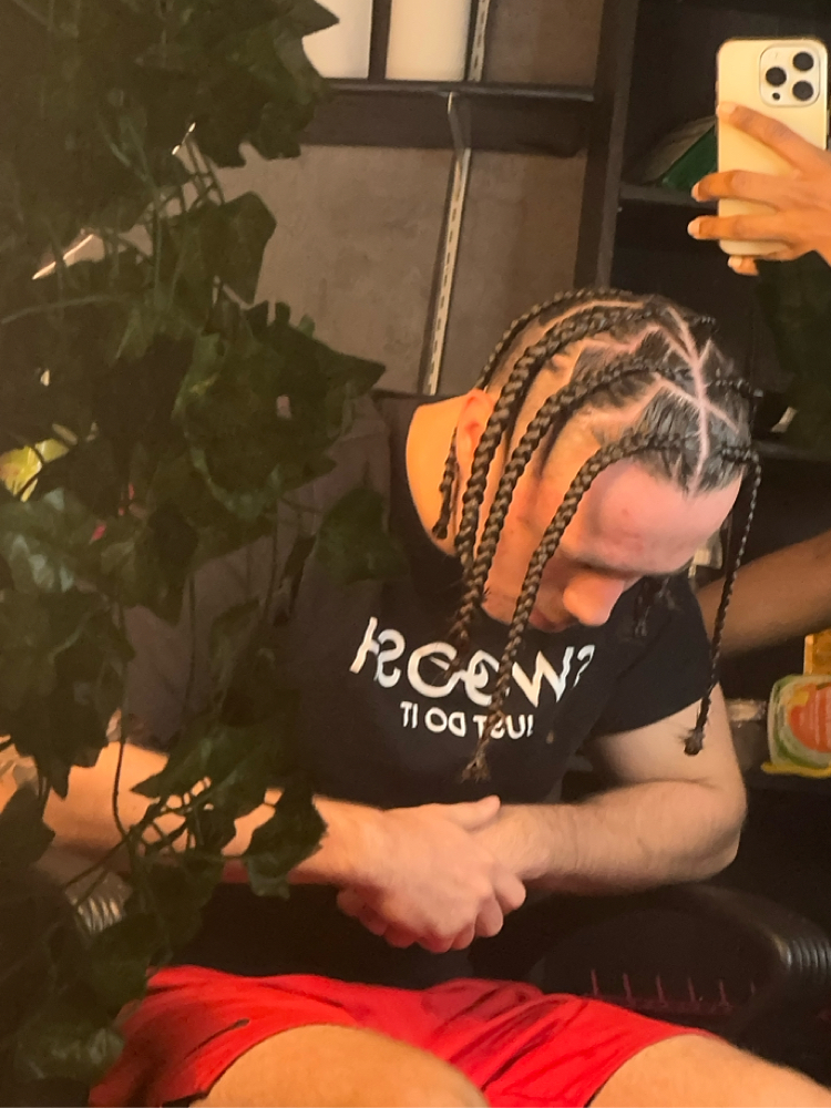 Pop Smoke Braids Zigzag