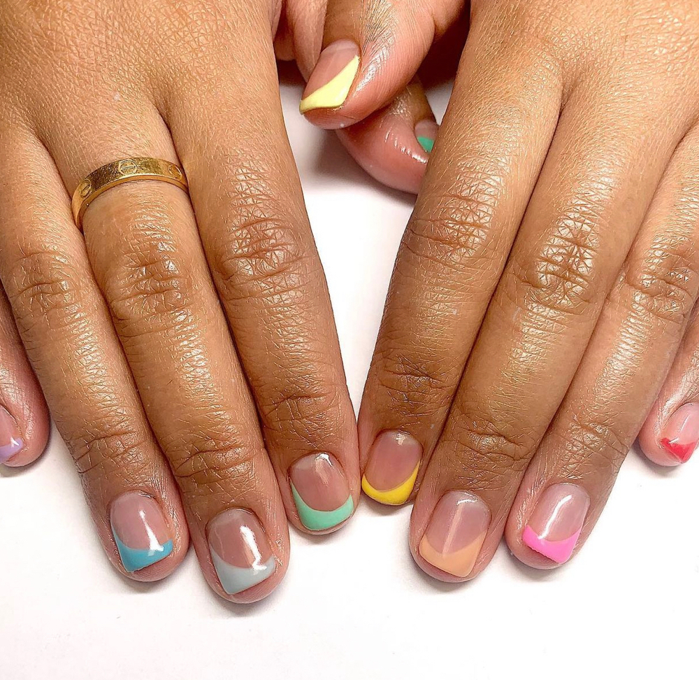 French Manicure- Multiple Color