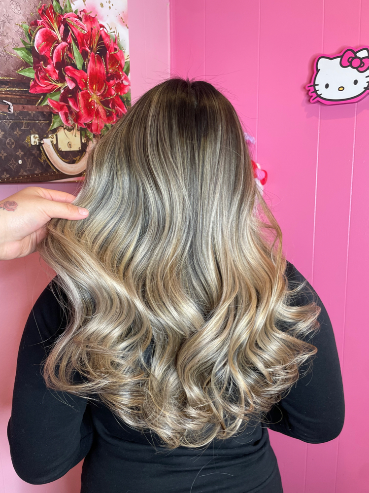 Highlight/balayage Retouch