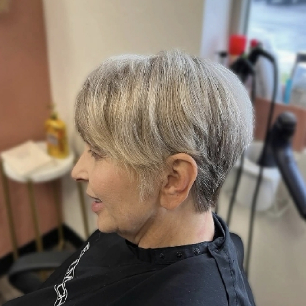 Short Haircut at Adrienne's Artistry in Nampa, ID