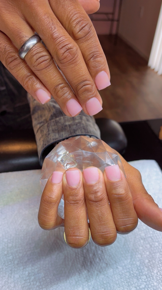 Acrylic Over natural Nail