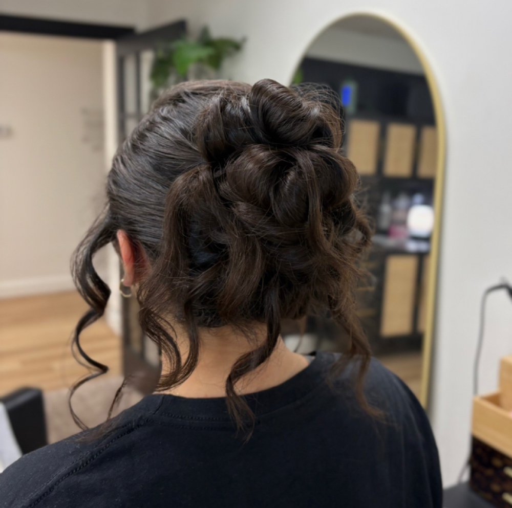 Updo/Style at Rooted by Ash in Powhatan, VA