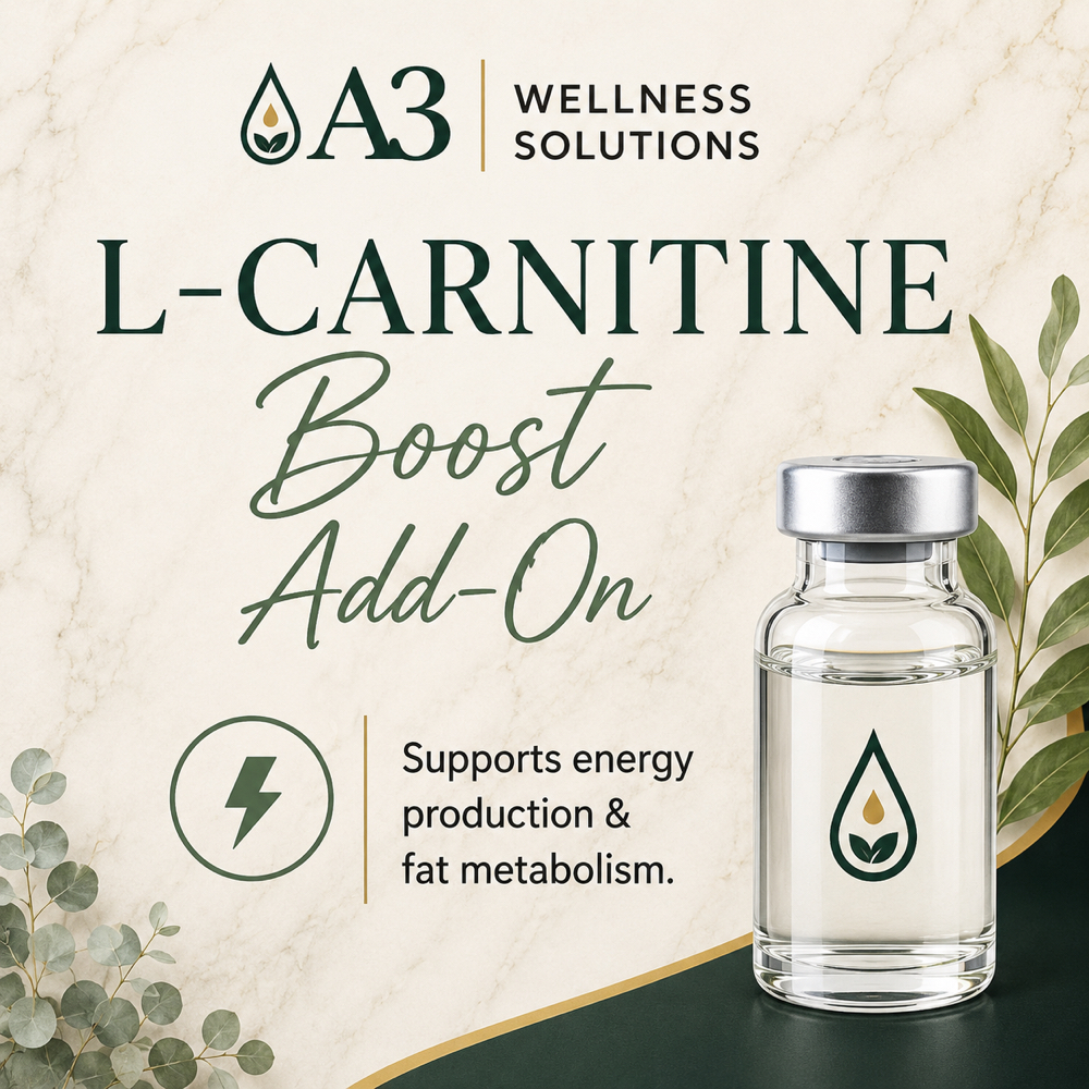 L-Carnitine Boost at A3 Wellness Solutions in Freeport By, NY