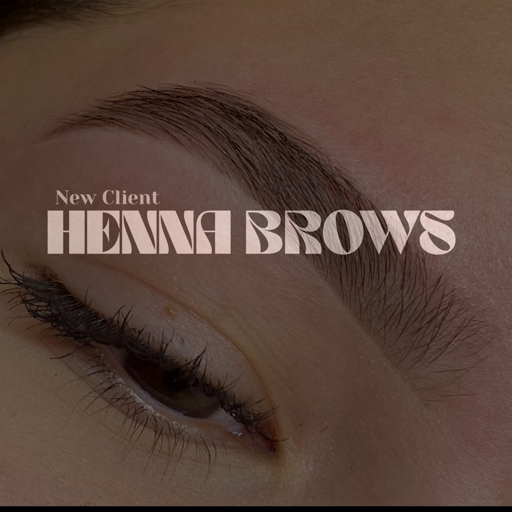 - new clients - henna brows