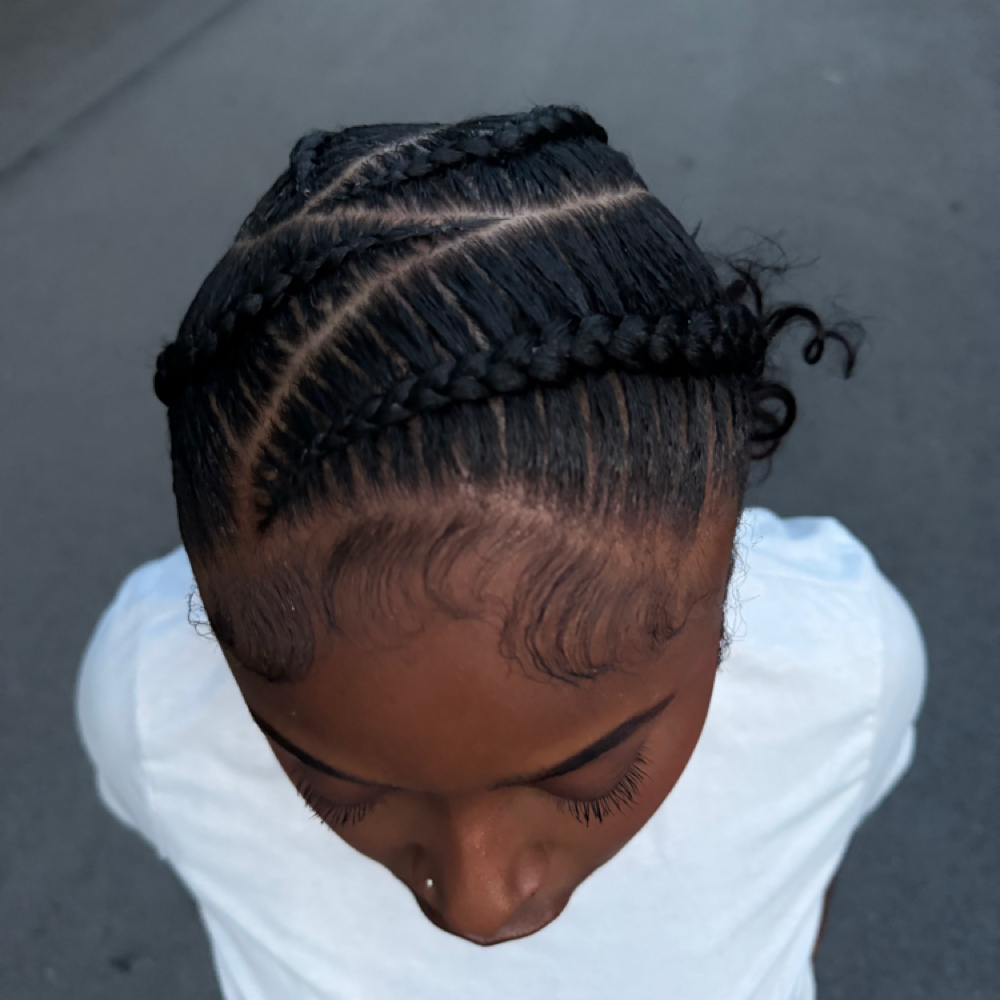 4-6 Stitch Braids at Sydnii CharManez in Regency, VA