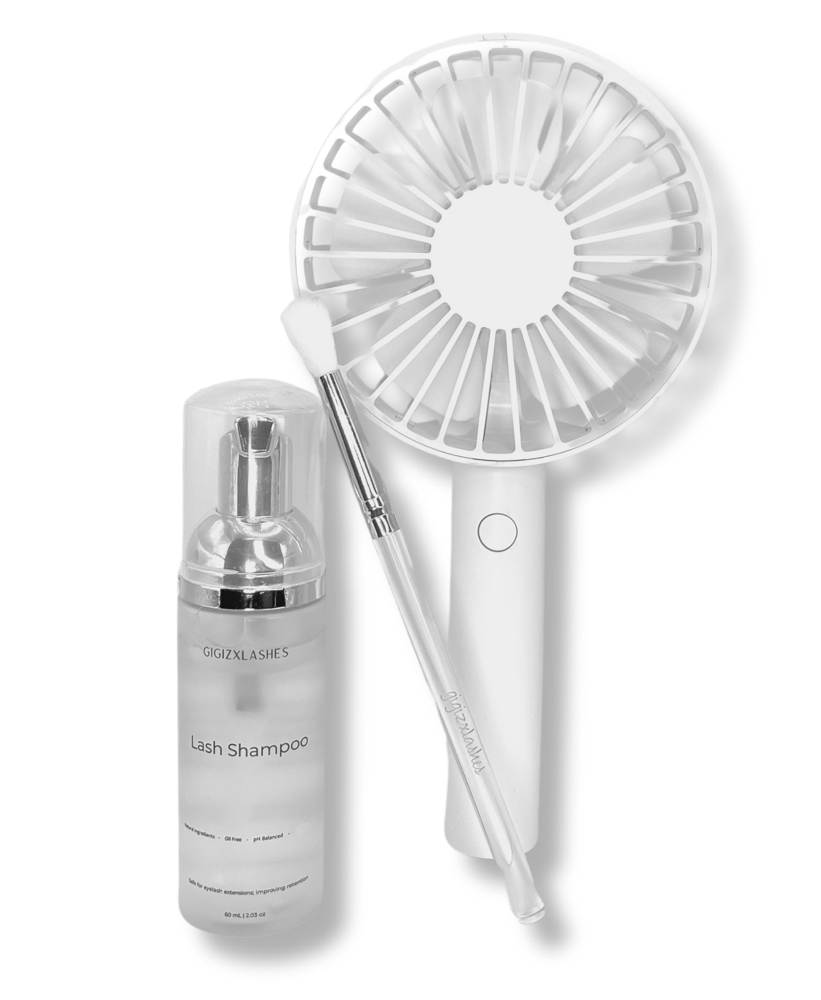 Lash Bath Kit + Fan