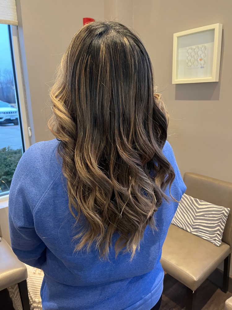 Balayage highlights