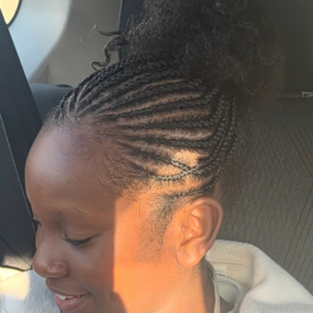 Cornrows at NatLint Naturals in Dacula, GA