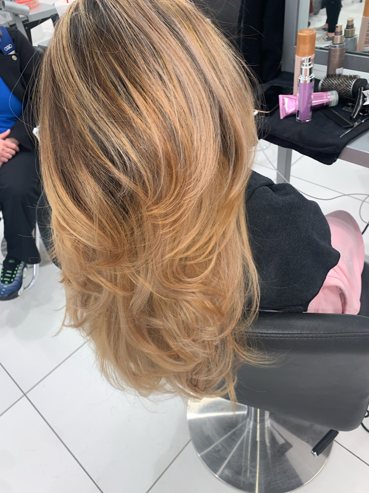 Layered Cut at To Be Crowned By Nina Lynn in Emmaus, PA