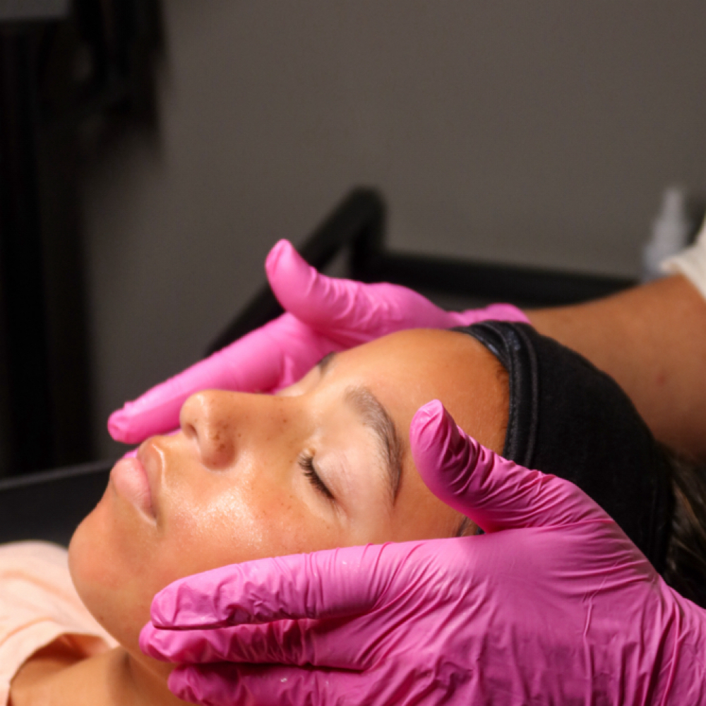 On The Glow Mini Facial at Simply A Hair Bar & Spa in Shelby, NC