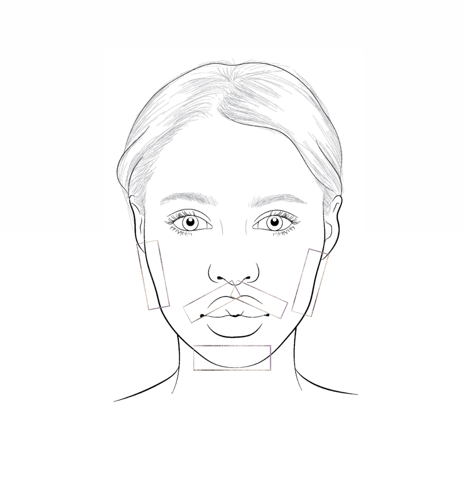 Lip + Chin + Side Wax