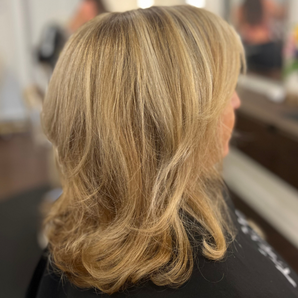 Color Highlights & Cut at Beauty.byy.sky in Canton, OH
