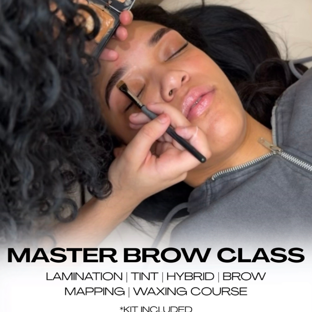 MASTER BROW CLASS (KIT INCLUDED)