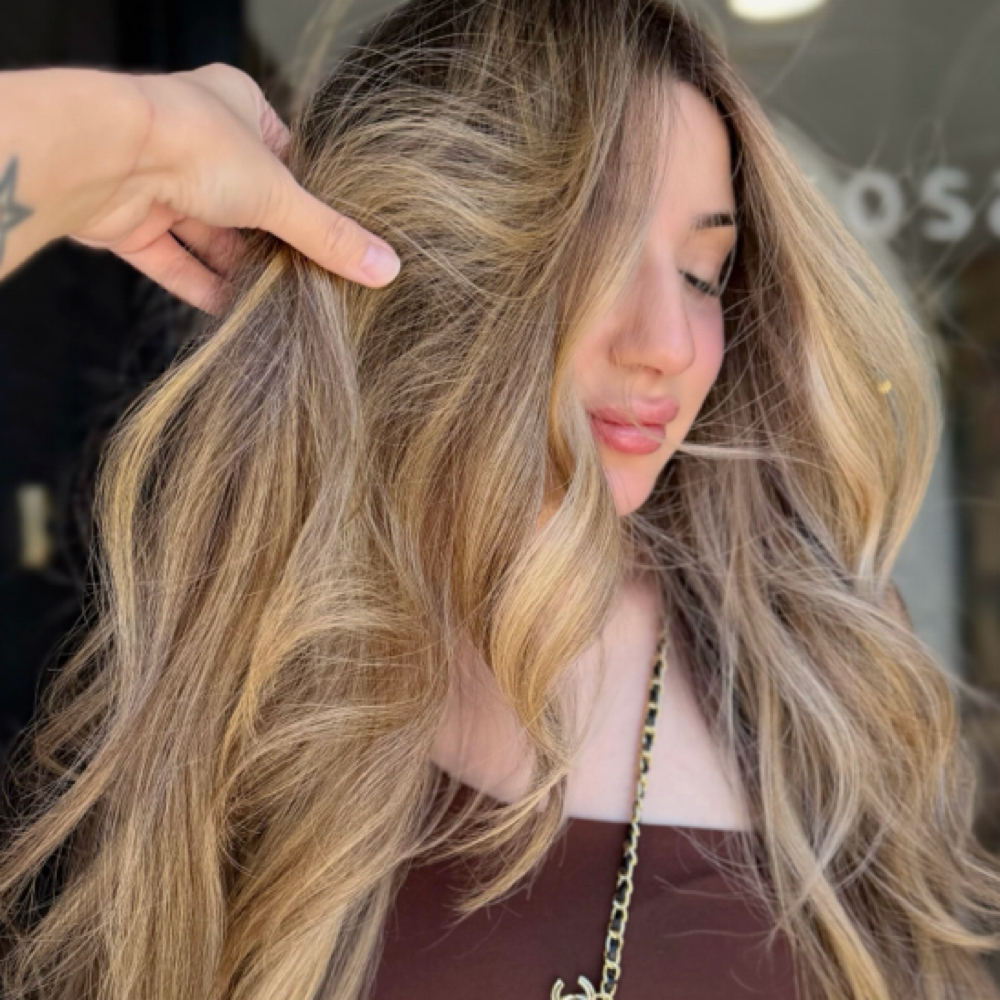 Face Framing Foils at Nicole Nova Hair in Scottsdale, AZ