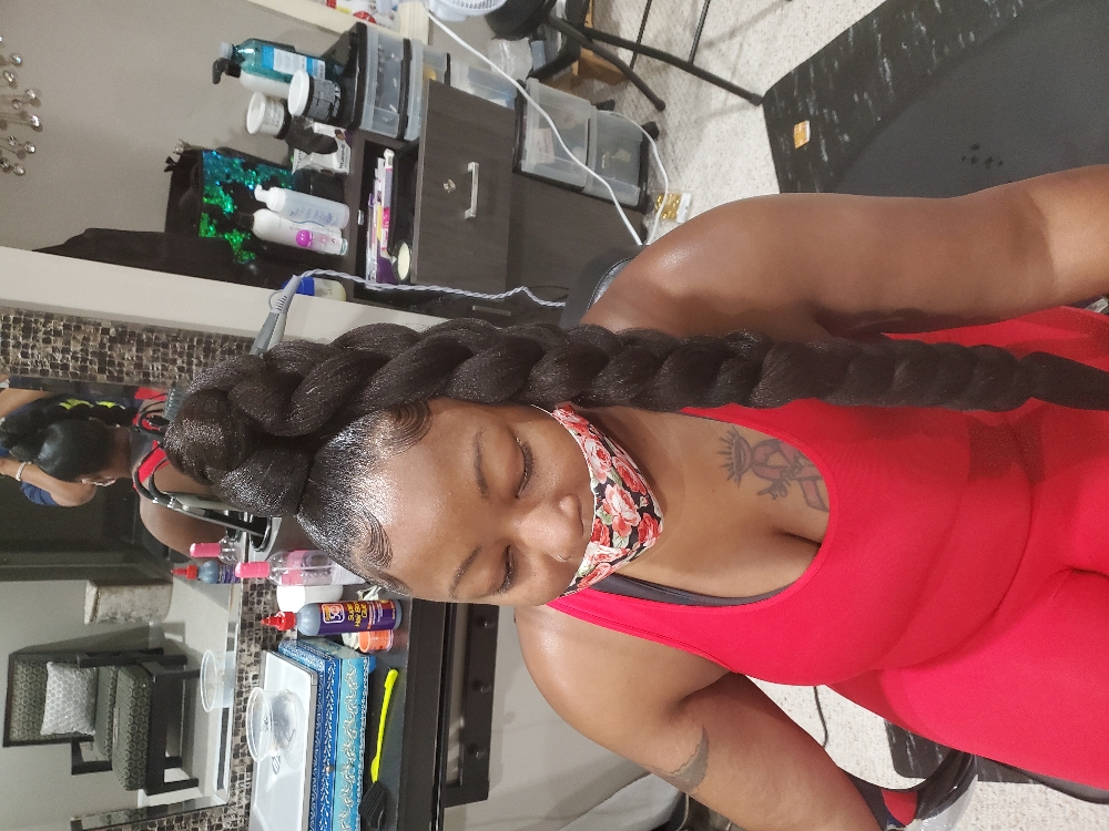 Jeanie Ponytail W/ Braid Hair