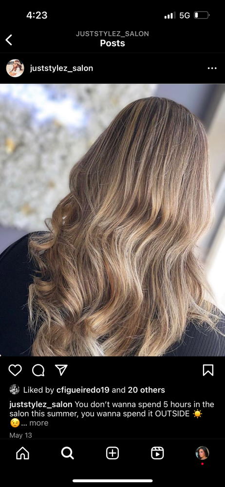 Partial Balayage