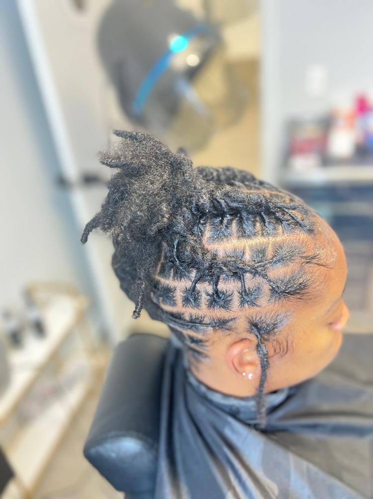 Traditional Loc Maintenance w/Style