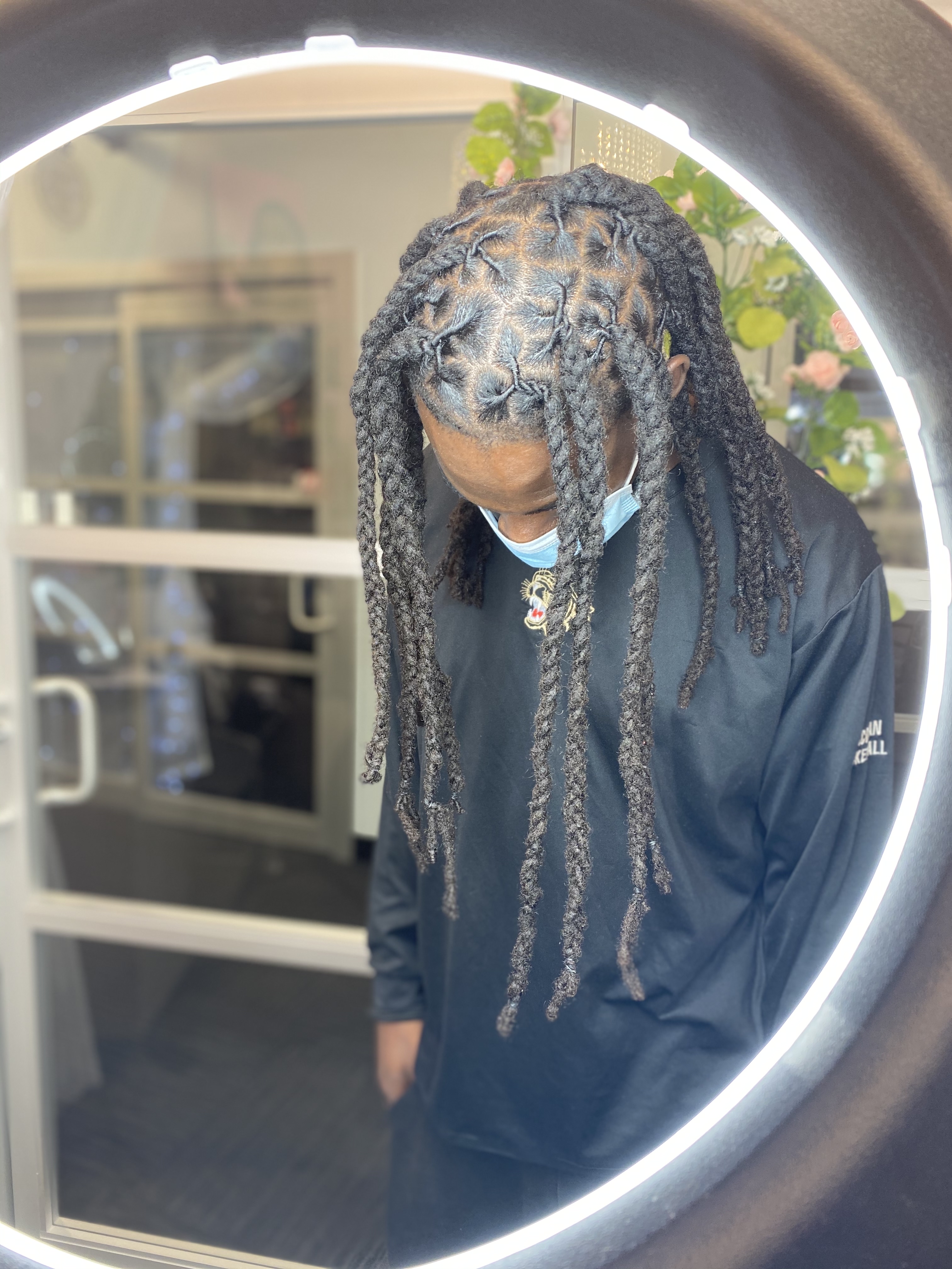 Sm Boxed Braids-Retwist (wash Incl)