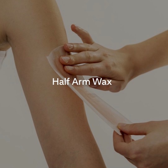 Half arm wax at Allorah Skin Spa in Pewaukee, WI