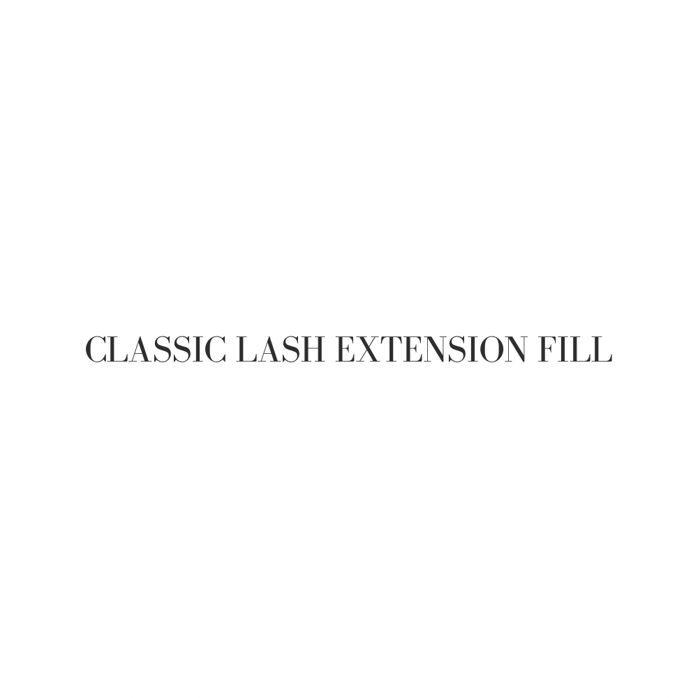Classic Lash Extension Fill