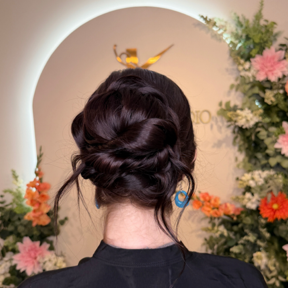 Up Do at Angelo’s Beauty Concept in Vineyard Haven, MA
