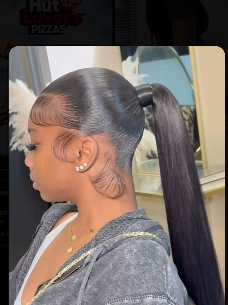 Sleek Ponytail