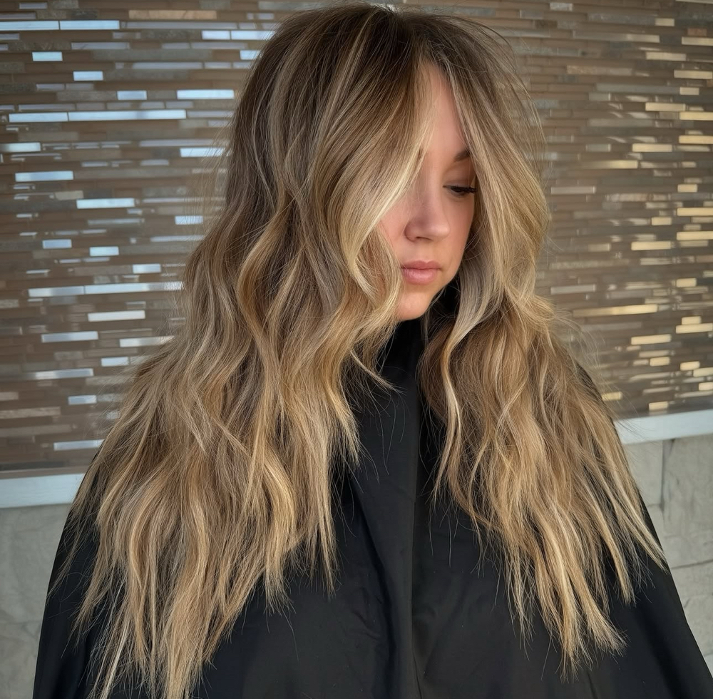 DIMENSIONAL BLONDE at Hair By Tiffany Matula in Sugarland, TX