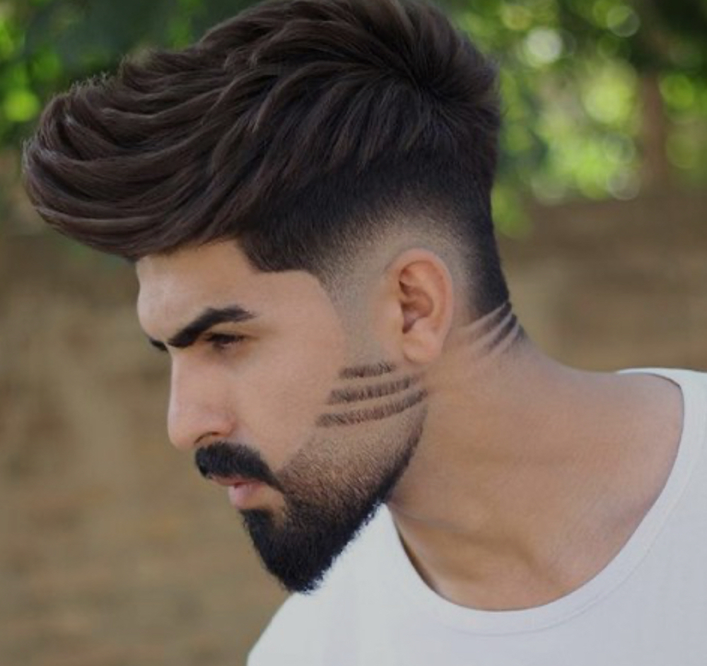 Haircut & Beard with Design