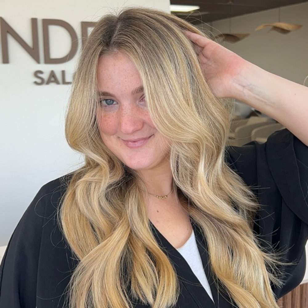 Partial Blonding Session at Bella Grae in Jacksonville, FL
