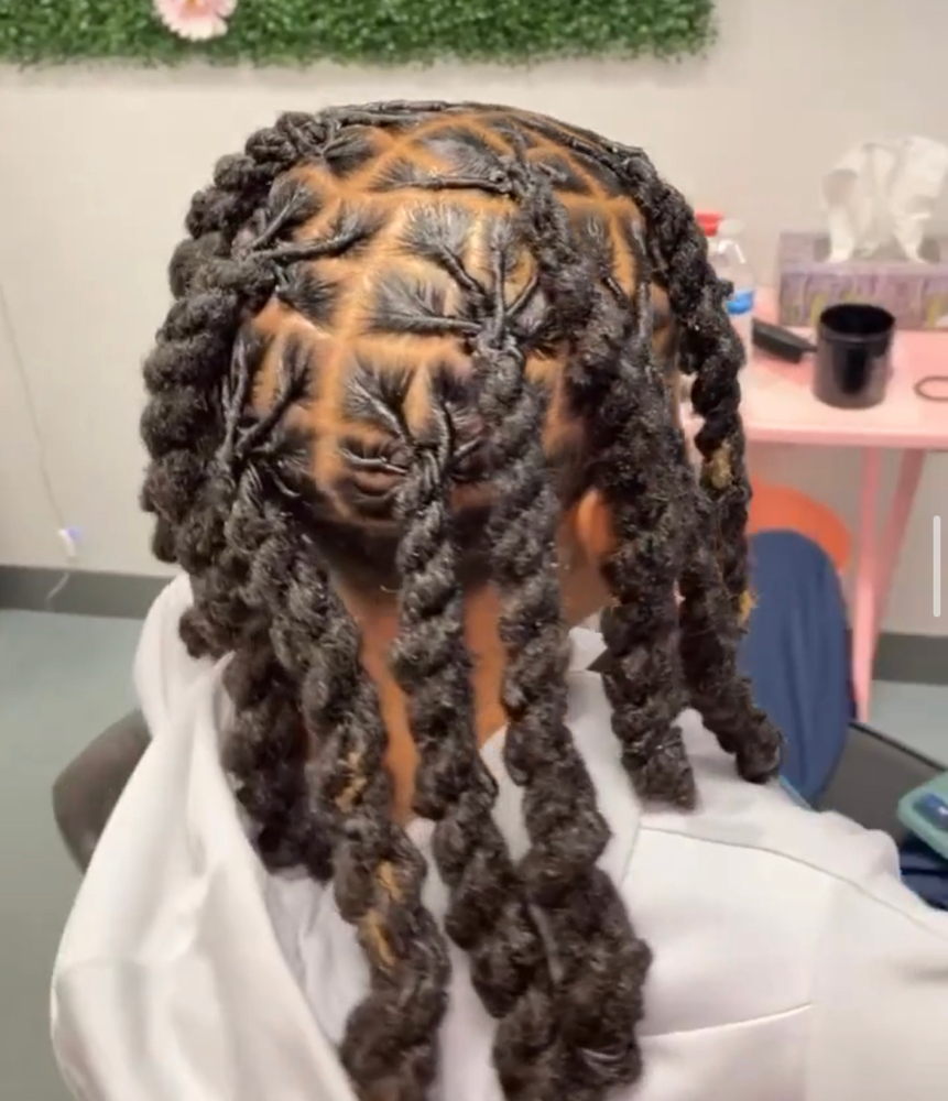 Dread Retwist With Style