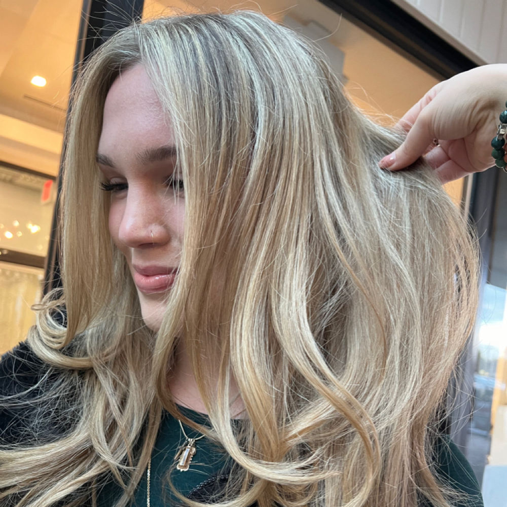 The Platinum Refresh at Glossed Hair Studio in Wayne, NJ