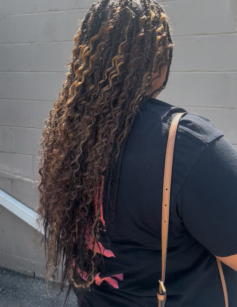 Medium Knotless/Box Braids