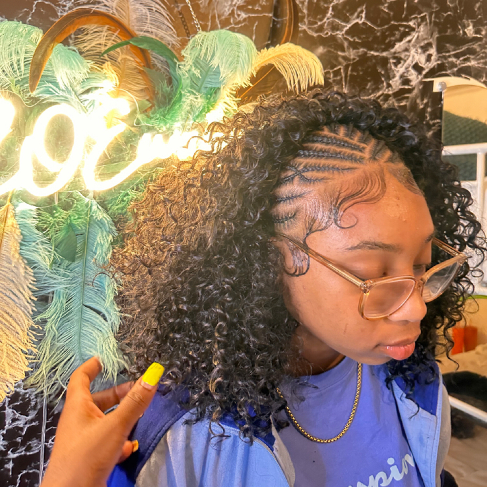JaydaWayda Quickweave w/ Braids at THEZOEWAYY in Park Forest, IL