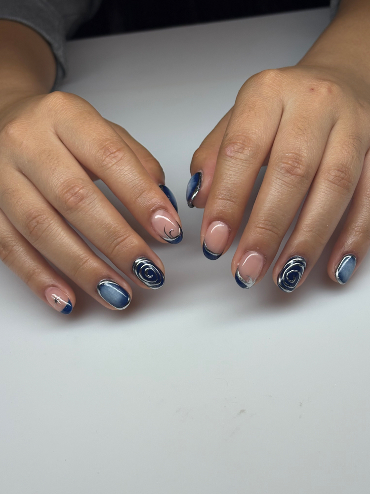 Hard Gel Overlay at Tati nails💅🏻 in Benson, NC