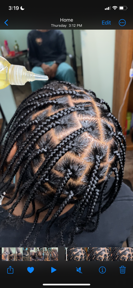 Men’s Medium Plaits at Slaid & Stitched in Arlington, TX