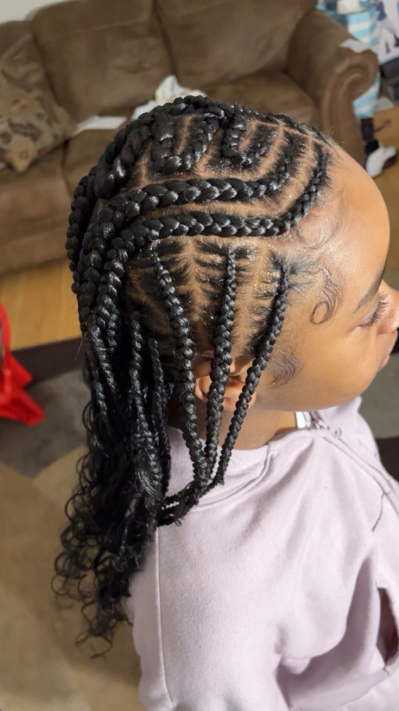 Fulani Braids at Styled by LuxuryQTee in Bessemer, AL