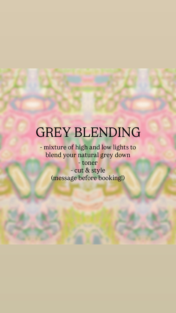 Grey Blending at Colored by Catie Ruth in Benson, NC