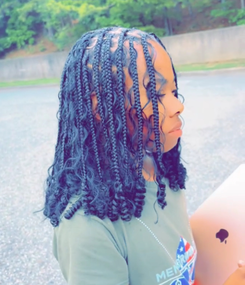 Medium Boho Bob at NitaMay Braids in Cartersville, GA