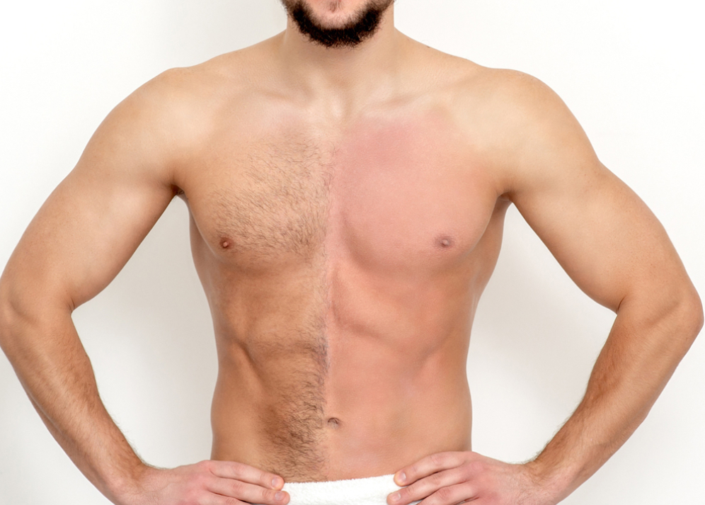 Wax Full Chest And Stomach