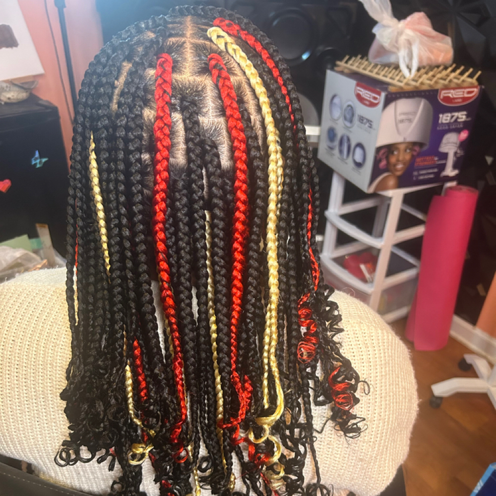 Medium Box Braides at Kenya's Dash Of Beauty in Murfreesboro, TN