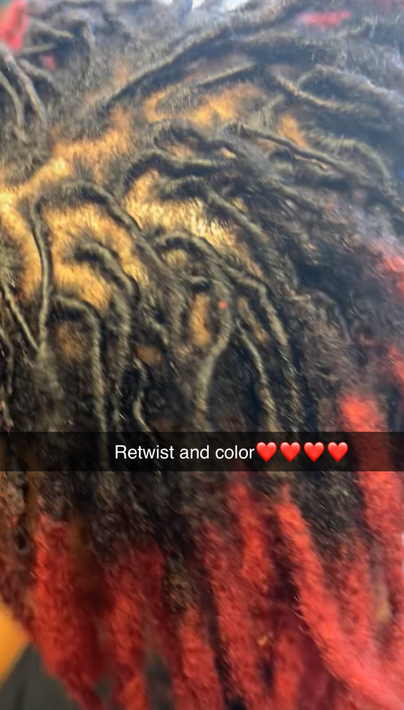 Loc Shampoo & Retwist(NO STYLE)