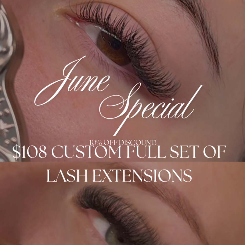 Full Set Of Lash Extensions at Pure Elegance Esthetics in North Andover, MA