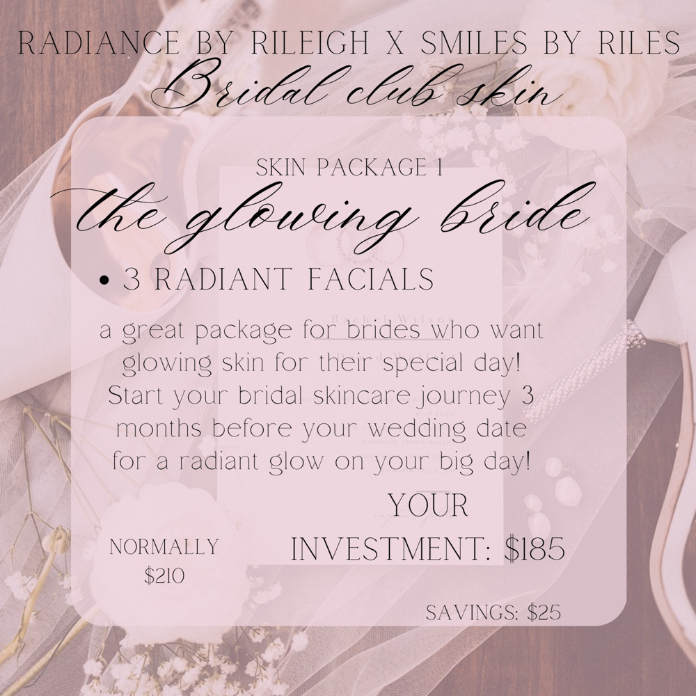 The Glowing Bride Facial Package