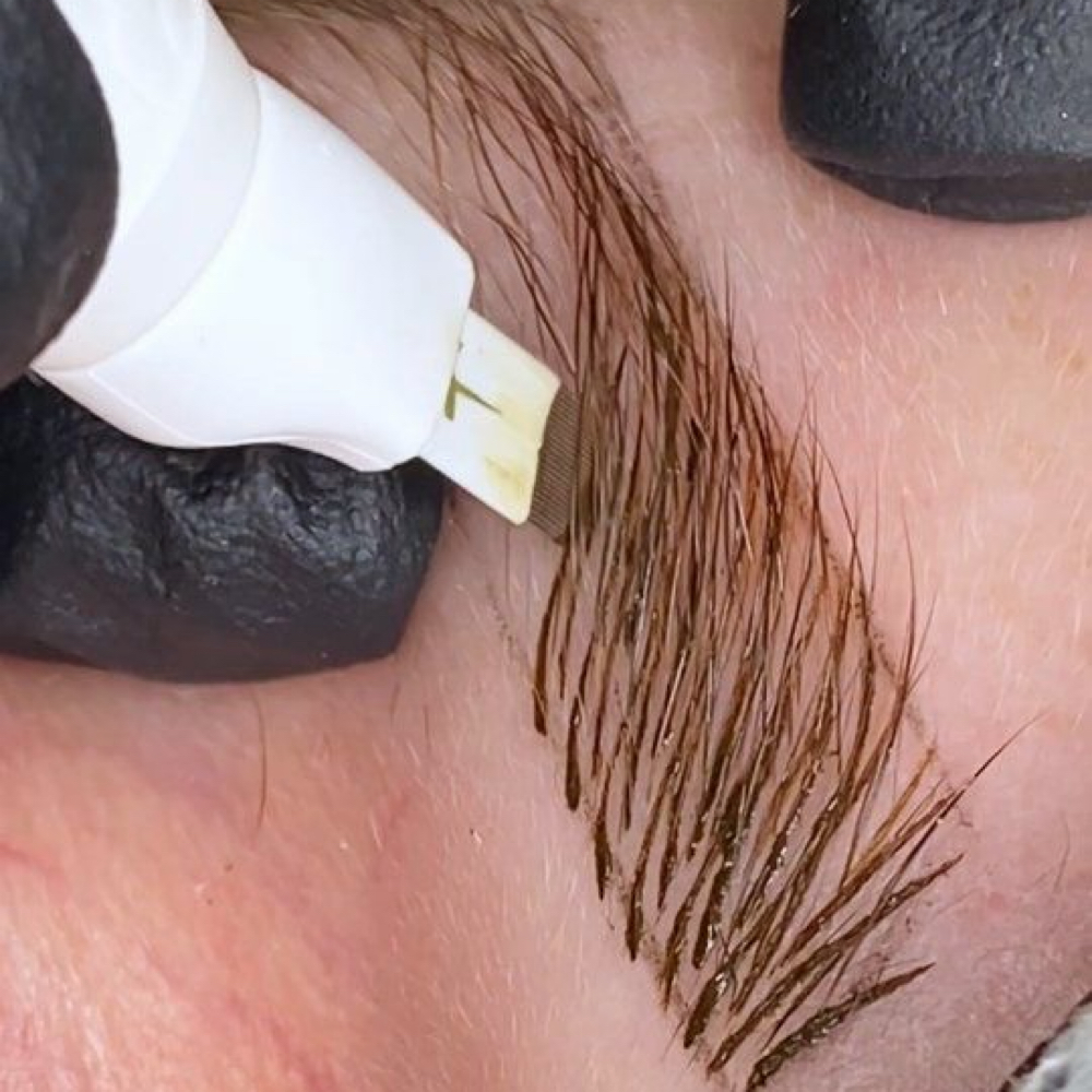 Brows 6 month touch-up at Lilian Oliveira Aesthetician in Malden, MA