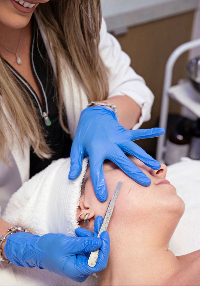 Dermaplaining Facial