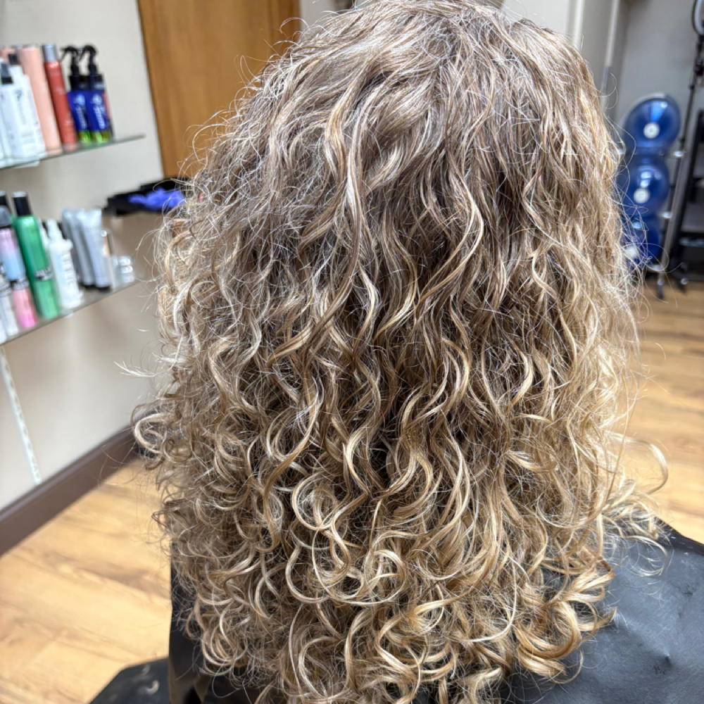 Curly Cut at Style by Kristen Klimper in Billings, MT