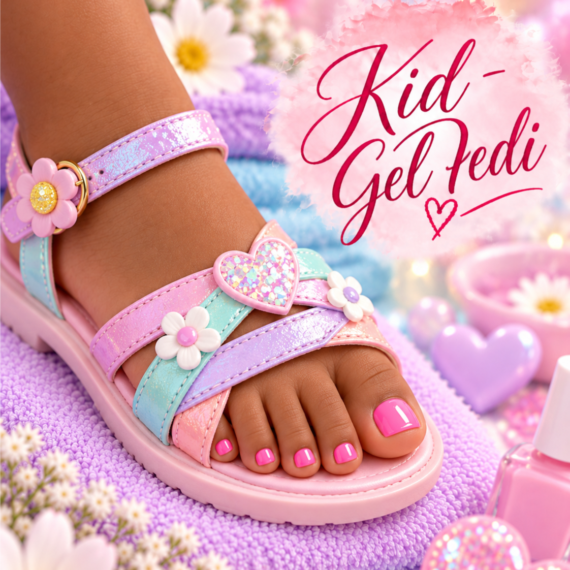 Kid - Gel Pedi at Forté Nail Spa in Toledo, OH