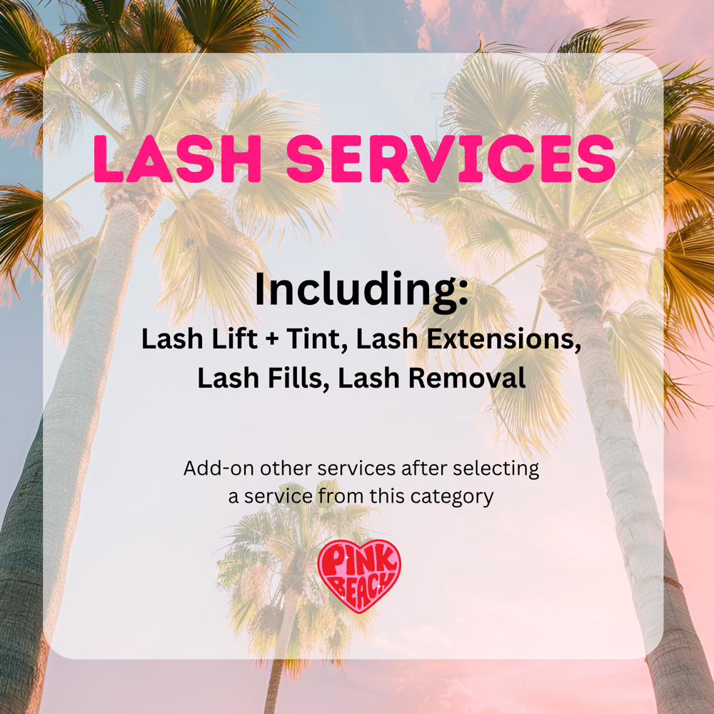 Lash Services at Pink Beach in Adrian, MI