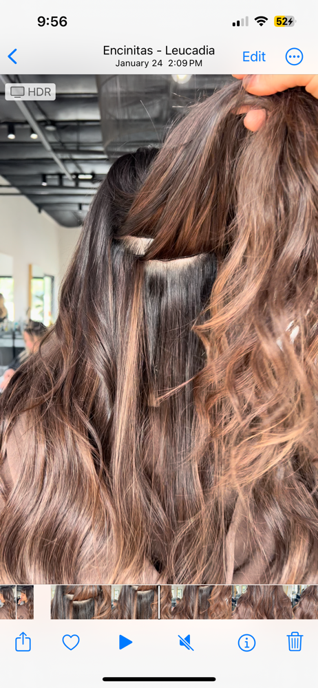 2 Row Extension Install at Alicia Cendejas in Encinitas, CA