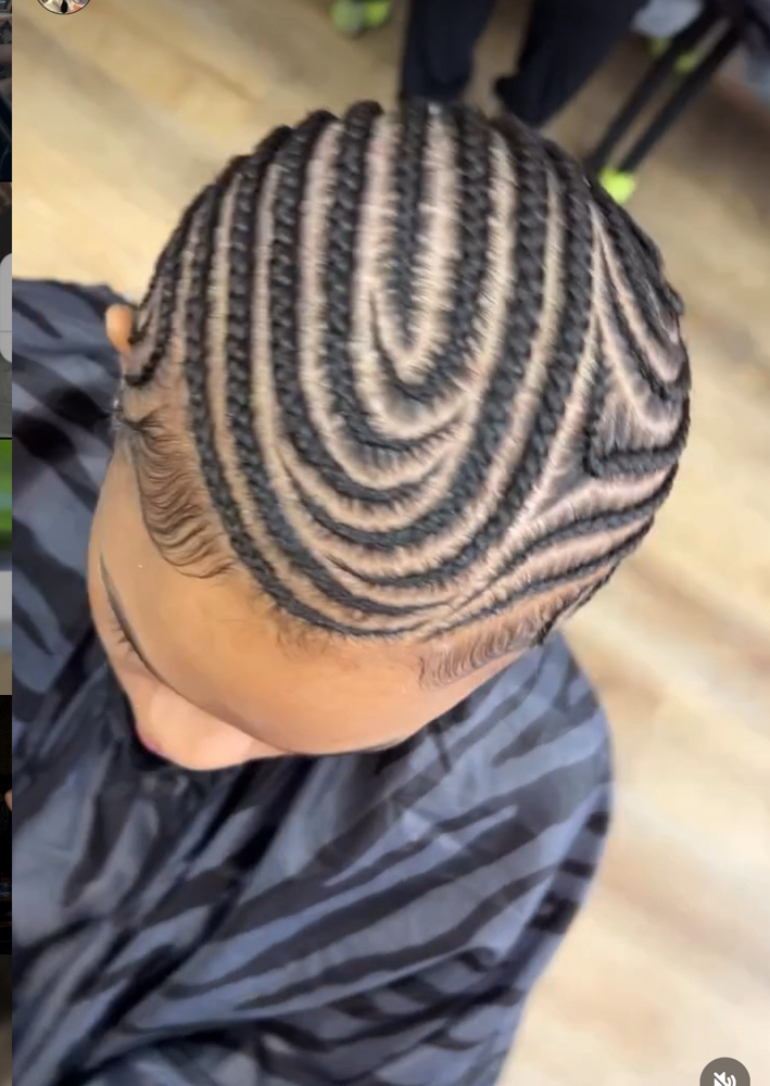 Small Cornrows Creative Control